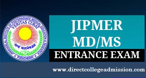 JIPMER 2017 MD MS DM MCh Admission Notice for OCI